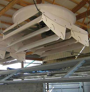 東石賽可龍風機：風力大，風向靈活，性能卓著